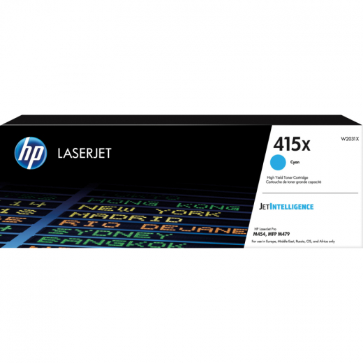 HP Toner W2031X 415X 6.000Seiten cyan, - 577499001