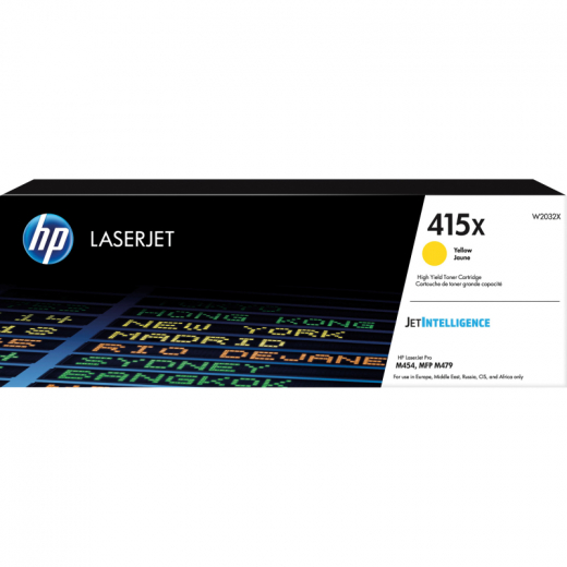 HP Toner W2032X 415X 6.000Seiten gelb, - 577499008