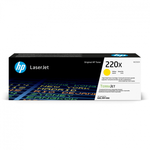 HP Toner W2202X 220X 5.500S gelb, - 578241008