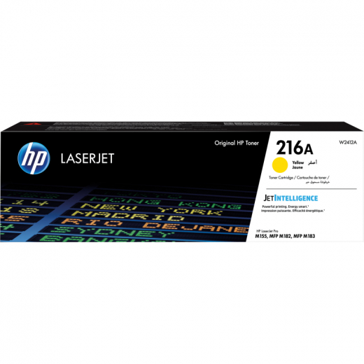 HP Toner W2412A 216A 850Seiten gelb, - HPAW2412A