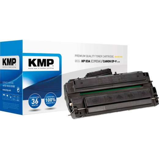 KMP Toner 0866,0000 H-T9 wie HP C3903A 03A 4.000Seiten schwarz, - 102323490