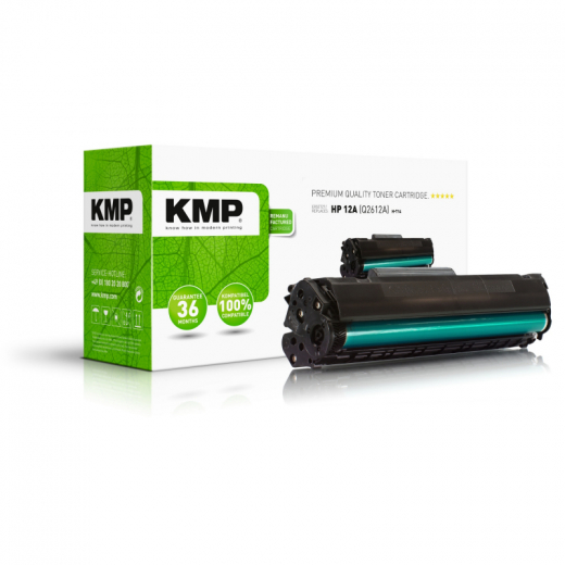 KMP Toner 1114,0000 H-T14 wie HP Q2612A 2.000Seiten schwarz,