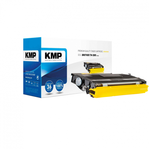 KMP Toner 1254,0000 B-T23 wie Brother TN2005 1.500Seiten schwarz, - 102325090