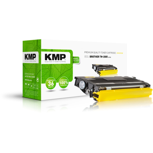KMP Toner 1254,0000 B-T23 wie Brother TN2005 1.500Seiten schwarz,