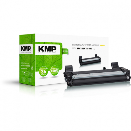 KMP Toner 1260,0000 B-T55 wie Brother TN-1050 1.000S sw, - 102353690