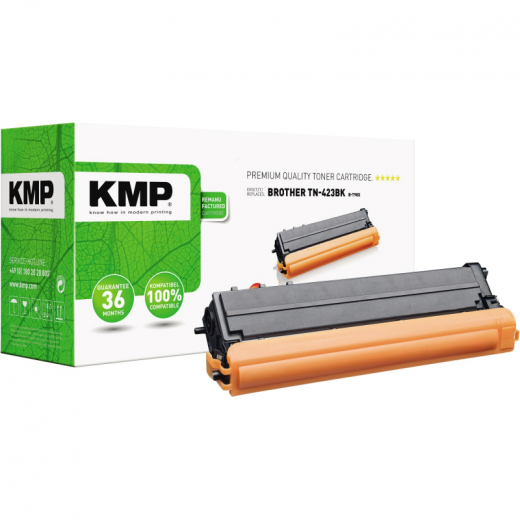 KMP Toner 1265,3000 B-T98X wie Brother TN-423BK 6.500S sw, - 102353190