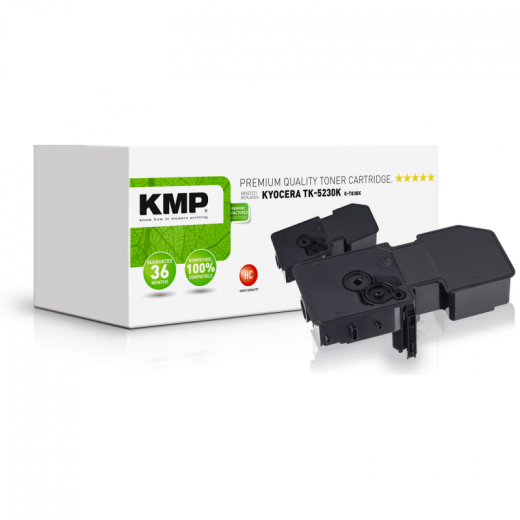 KMP Toner K-T83BX 2911,3000 wie Kyocera TK5230K schwarz, - 102366890