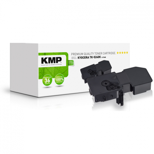 KMP Toner K-T84B 2912,0000 wie Kyocera TK5240K schwarz, - 102367290