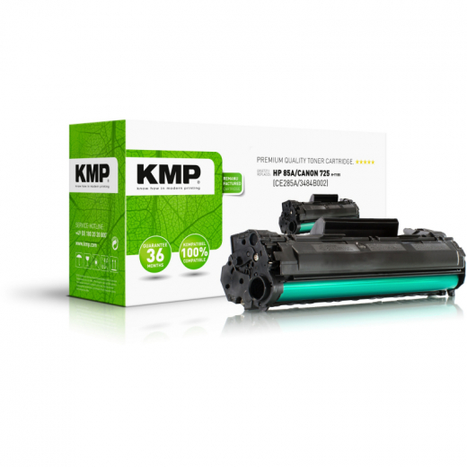 KMP Toner schwarz 85g, H-PCE285A HP CE285A Nr.85A XXL 2.400S. sw, - 102180090