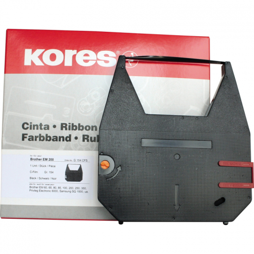 Kores Farbband G154CFS Gr.154C schwarz, - KOR154