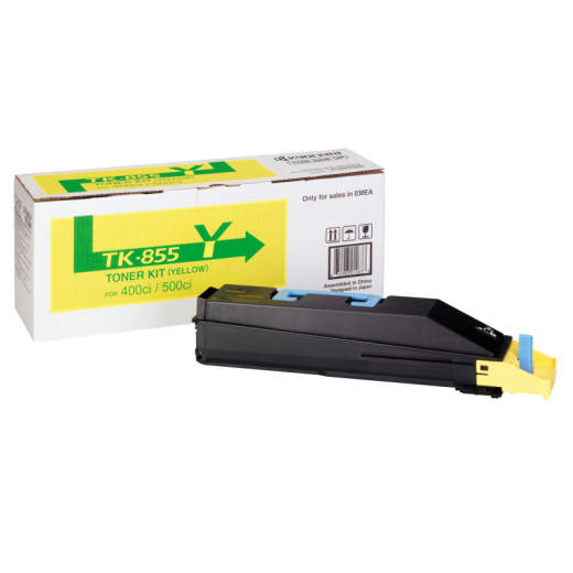 KYOCERA Toner 1T02H7AEU0 TK-855Y 18.000Seiten gelb, - KYOTK855Y