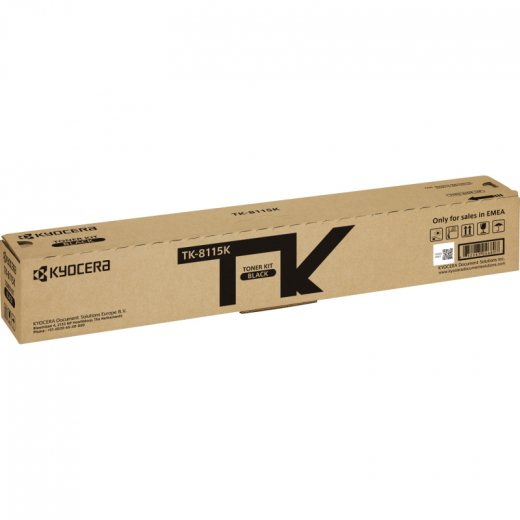 KYOCERA Toner 1T02P30NL0 TK-8115K schwarz, - KYOTK8115K