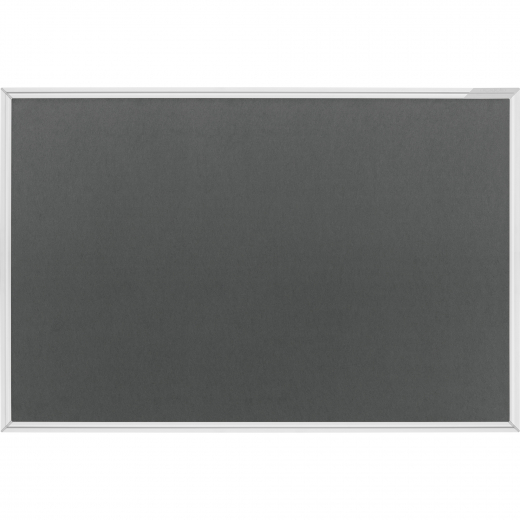 magnetoplan Textilpinnwand SP 1412001 120x90cm grau, - 70000024