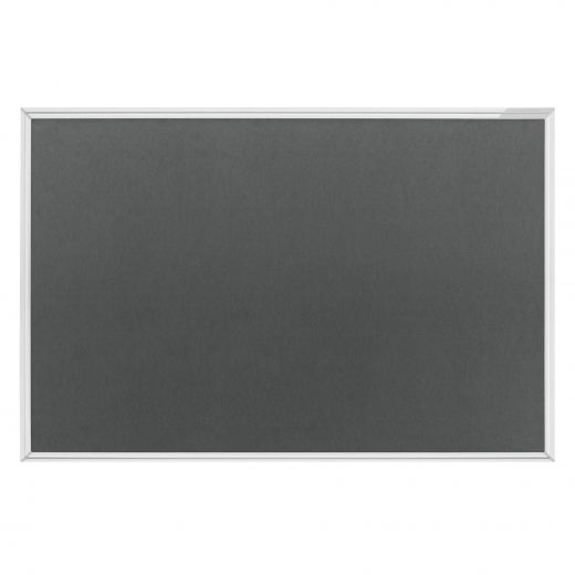 magnetoplan Textilpinnwand SP 1415001 150x100cm grau, - 70000026