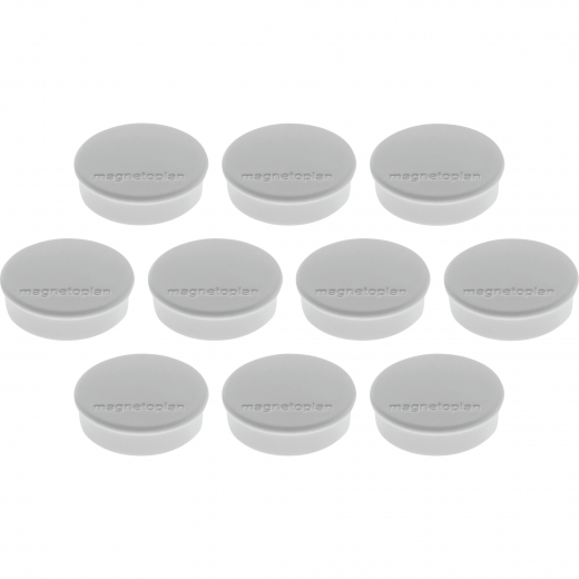 magnetoplan Magnet Discofix Hobby 1664501 25mm grau 10 St./Pack., - 70000176