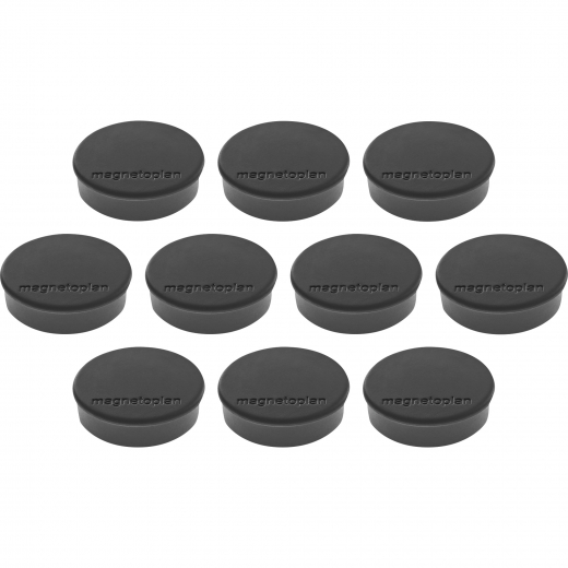 magnetoplan Magnet Discofix Hobby 1664512 25mm schwarz 10 St./Pack., - 70000181