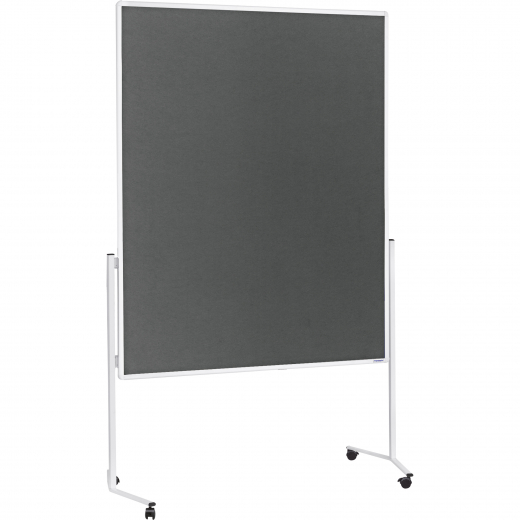 Magnetoplan Moderationstafel 2111101 120x150cm Filz grau,