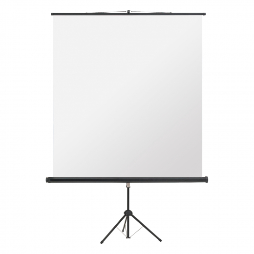 magnetoplan Stativleinwand Standard 6100115 180x180cm weiß, - 70000836