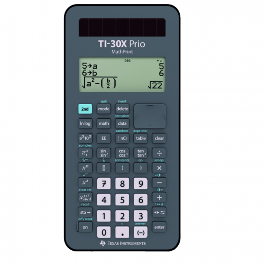 Texas Instruments Schulrechner TI-30 X Prio Mathprint 30XPRIO/FC, - 700218500