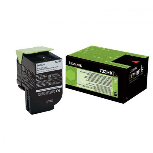 Lexmark Toner 70C2HK0 4.000Seiten schwarz, - LEX70C2HK0