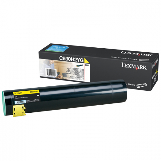 Lexmark Toner C930H2YG für C930 24.000S. gelb,