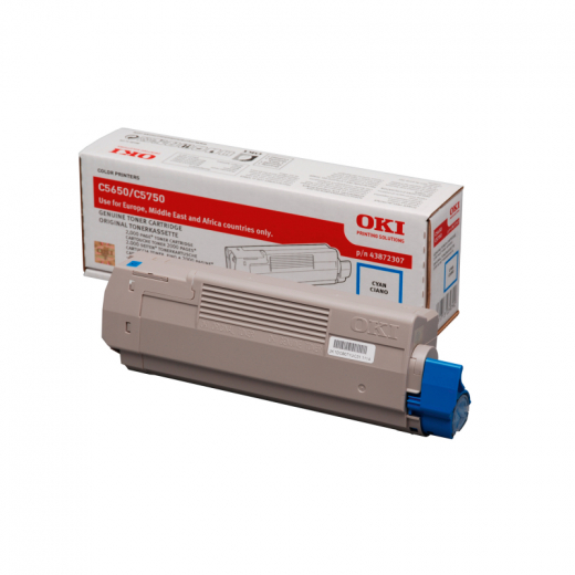 OKI Toner 43872307 2.000Seiten cyan, - OKI43872307