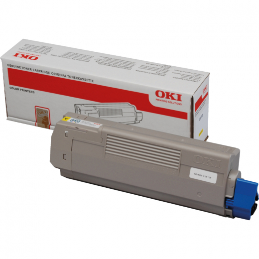 OKI Toner 44315305 6.000Seiten gelb, - OKI44315305