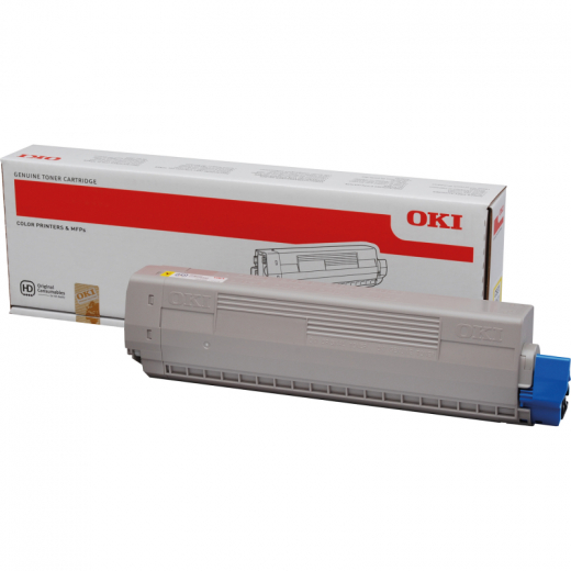 OKI Toner 44844505 10.000Seiten gelb, - OKI44844505