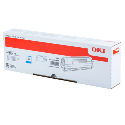 OKI Toner 45862839 7.300Seiten cyan,