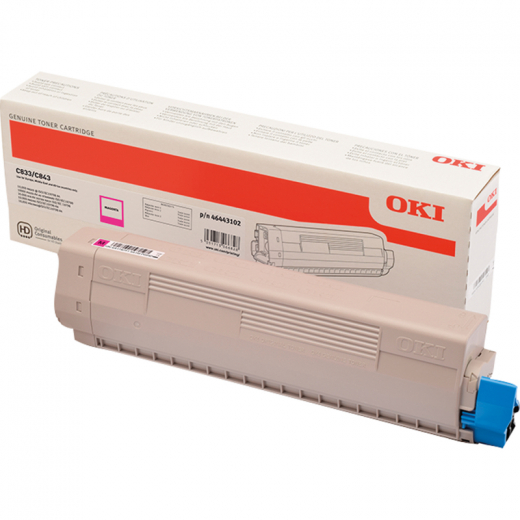 OKI Toner 46443102 10.000Seiten magenta, - 576923015