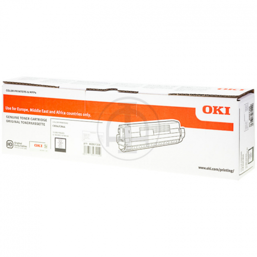 OKI Toner 46861308 10.0000Seiten schwarz, - 577680