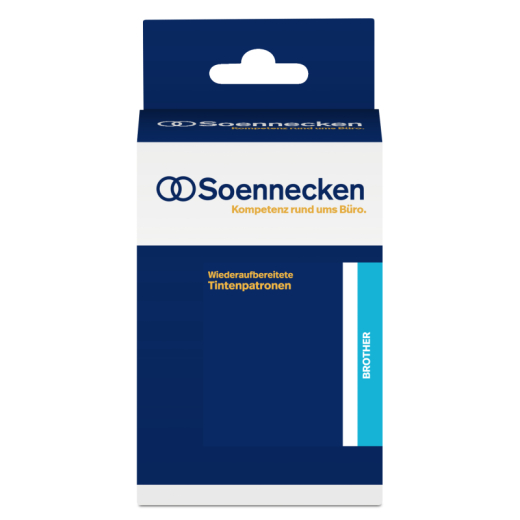 Soennecken Tintenpatrone 84150 wie Brother LC123BK schwarz, - 101495490