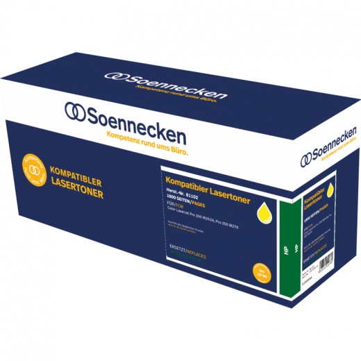 Soennecken Toner 81102 wie HP CF212A 131A/Canon 731Y gelb, - 102133210