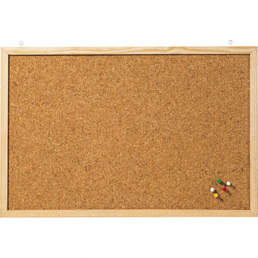 Franken Korktafel CC-KT8012E 120x80cm Naturrahmen, - 750301