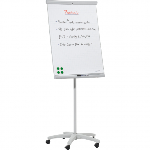 Franken Flipchart U-Act! Line Mobil FC91 70x100cm weiß, - 750640