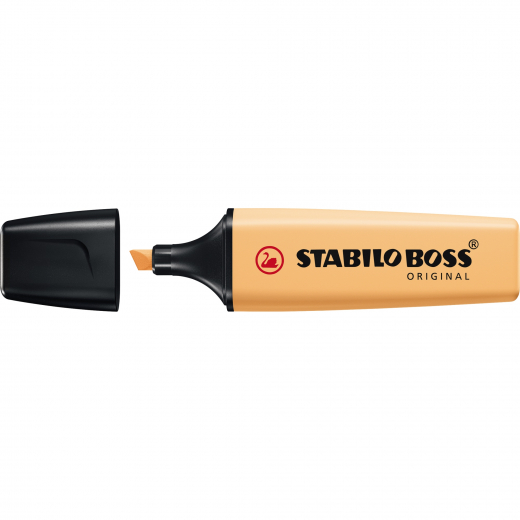 STABILO Textmarker BOSS ORIGINAL 70/125 Pastel sanftes orange, - 762445125