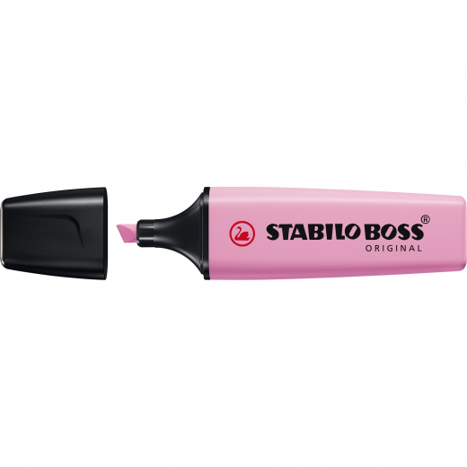 STABILO Textmarker Boss 70/158 2+5mm pastel frische fuchsie, - 762445158