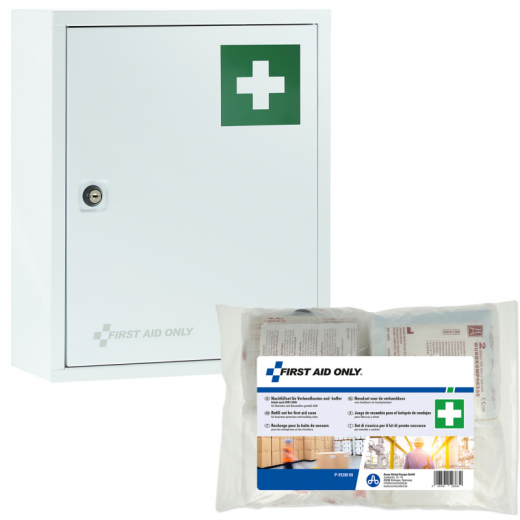 FIRST AID ONLY Erste Hilfe Schrank P-10200-13169 30x37x14cmDIN13169 ws,