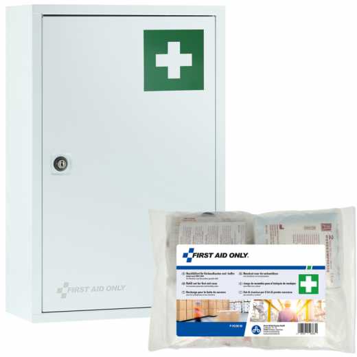 FIRST AID ONLY Erste Hilfe Schrank P-10201-13169 30x46x14cmDIN13169 ws,