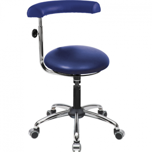 Meychair Hocker 09713 A20-29-TR-Comfort-KL Rollen Arm bl, - 800028350