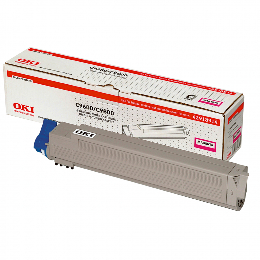 OKI Toner 42918914 für C9600/C9800 15.000 S. magenta, - 780865