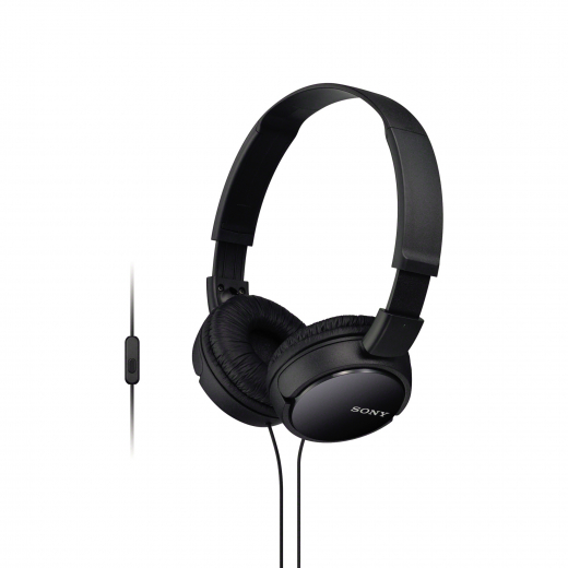 Sony Kopfhörer MDR-ZX110APB On-Ear Headset schwarz, - 785055290