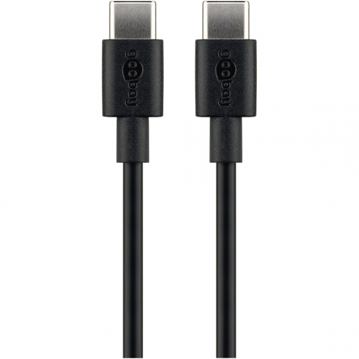 Goobay USB Kabel 66318 DAT USB-C/C v2.0 1m sw, - 785086300