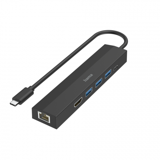 Hama USB-C-Hub Multiport 00200144 6Ports, - 793005800