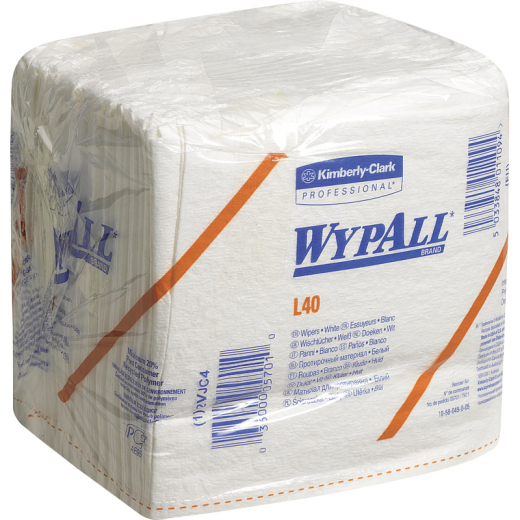 WYPALL Wischtuch L40 7471 1lg. Viertelfalz 30,5x31,8cm ws 56 St., - KIM7471