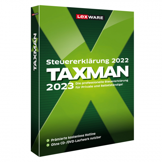 Lexware TAXMAN 2023 08832-2018 Software Lizenz, - 796004600