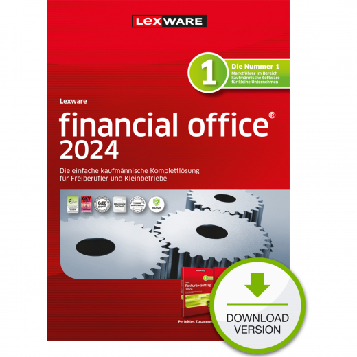 Lexware Financial Office 2024 09017-2050 Software Lizenz, - 796005300