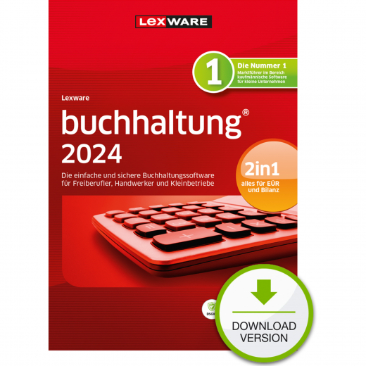 Lexware Buchhaltung 2024 08848-2044 Software Lizenz,