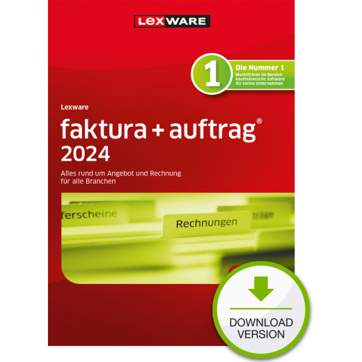 Lexware Faktura+Auftrag 2024 08871-2042 Software Lizenz, - 796005700