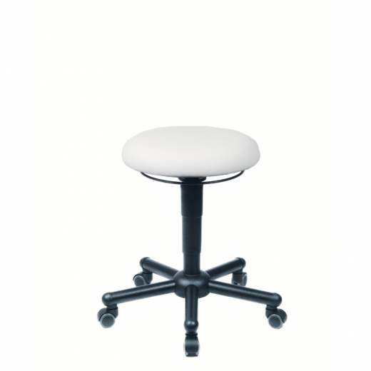 meychair Hocker XXL 10024 A19-TR-KL-XXL Rollen ws,